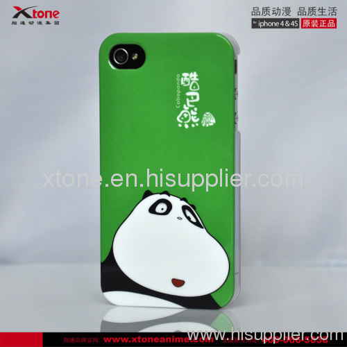 High-class pc case for iphone 4 4S Xtone Animation Cobopanda