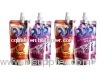 promotional liquid stand up pouch fruit juice bag with spout