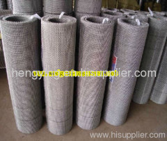 crimped wire mesh panel