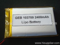 lithium polymer batter cell LiFePO4 battery cell