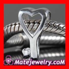 european heart and key charm