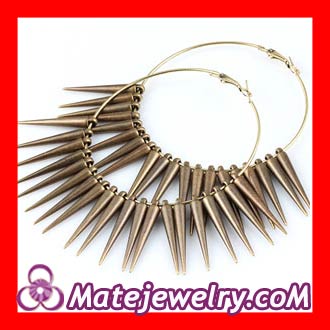 Bronze basketball wives earrings