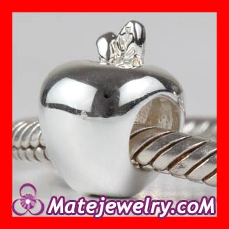 european Sterling Silver apple charm