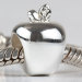 european Sterling Silver apple charm