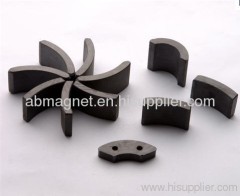 Segment Ferrite magnets