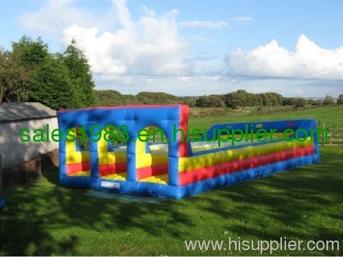 inflatable fun bungee run