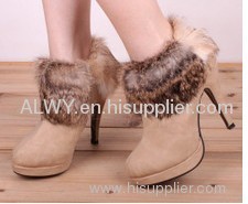 fashion high heel boots