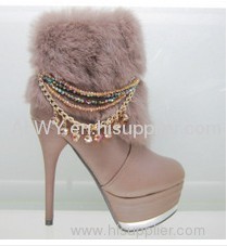 fashion high heel boots