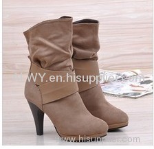 Ladies' leather boots,Hot Sale