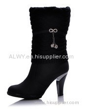 Ladies' leather boots,Hot Sale