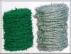 galvanized / pvc coated barbed iron wire