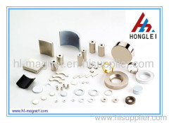 Motor arc neodymium magnet