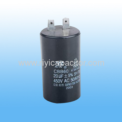 CBB60 AC motor capacitor China