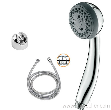 low flow shower head with high flow shower hose