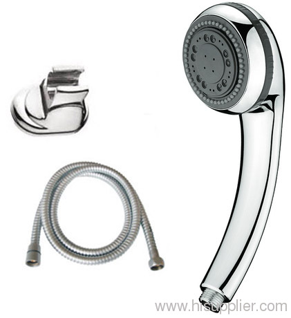 Multi-functions rain hand shower heads with S/S shower hose