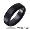 Classic Black Rings Tungsten Wedding Rings Fashion jewelry rings