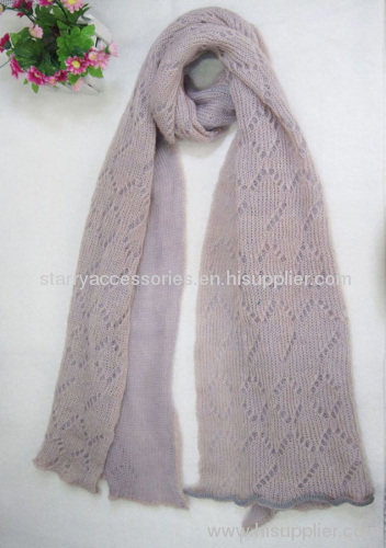 100% acrylic woven scarf, measuring 180*40cm