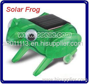 Solar Camering Frog Toy Solar Solar Frog Light