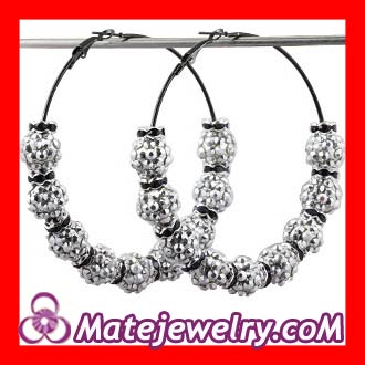 basketball wives crystal bead earrings