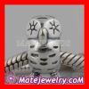 Wholesale european 925 sterling silver owl charm