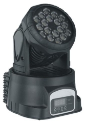 18*3W moving head wash, slient led moving head factory