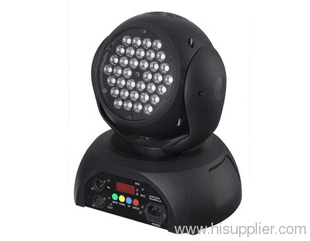 36*3W moving head wash, slient led moving head factory