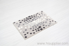 jacquard technology anti slip bath mat