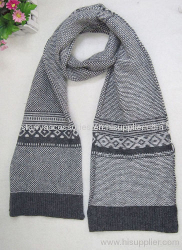 100% acrylic winter scarf