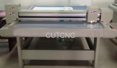 Large format LED signage slim light box acrylic panel LGP 3D V cut matrix pattern engraving machine