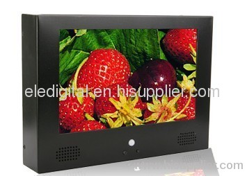 10 Inch Supermarket Small LCD Advertising Display Monitor,LCD Multimedia Screen With Motion Activated