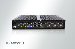 Wide temperature fanless embedded system (Box PC) IEC-622DB