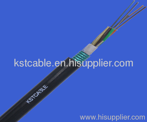 Stranded loose tube cable with steel tape (GYTS)