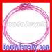 Pink Plain Hoop Earrings Wholesale