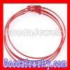 70mm Basketball Wives Red Plain Silver Hoop Earrings Wholesale