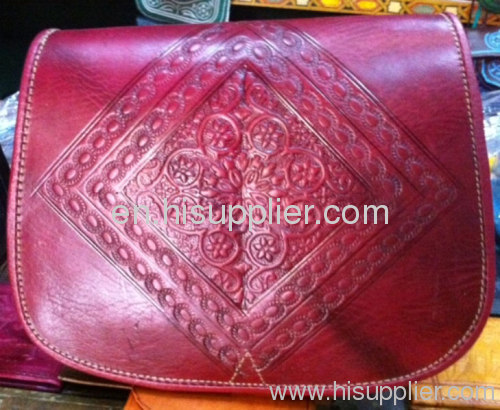 Genuine leather handbag