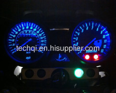 Techqi Super Bright & Wide Angle T5 (aka T4) 3528chip SMD LED Wedge Light Bulbs Instrument Cluster, Dash Lights