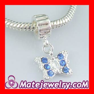 european butterfly dangle charm