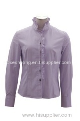 Formal womens shirts,ladies leisure shirts,pink ladies long sleeve shirt, industry shirts,formal uniform,office wear