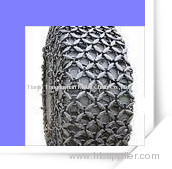 heavy mining truck tire protection chain