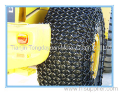 heavy mining truck tire protection chain