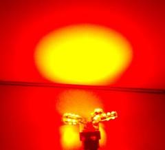 Spot light effect Spider Lite 5-Arm Red 40 3528 SMD LED Brake/Stop Tail Light Bulb DC 12V