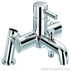 Single lever bath/shower mixer