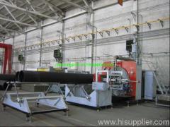 large diamter PE drainage pipe extrusion machine