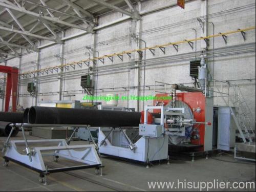 pe drainage pipe extrusion machine