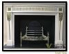 stone marble mantel fireplace