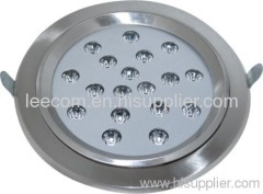 15w recessed lamps and lights with 15pcs led