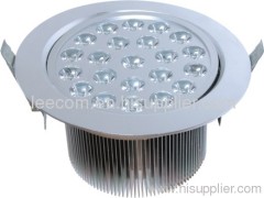 18w recessed lamp and light with 18pcs led