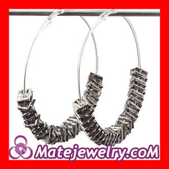 Poparazzi hoop basketballl wives earrings