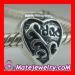 european heart clip beads wholesale