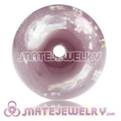 10mm Panodra Style Brown Snowflake Lampwork Glass Beads Wholesale
